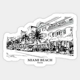 Miami Beach - Florida Sticker